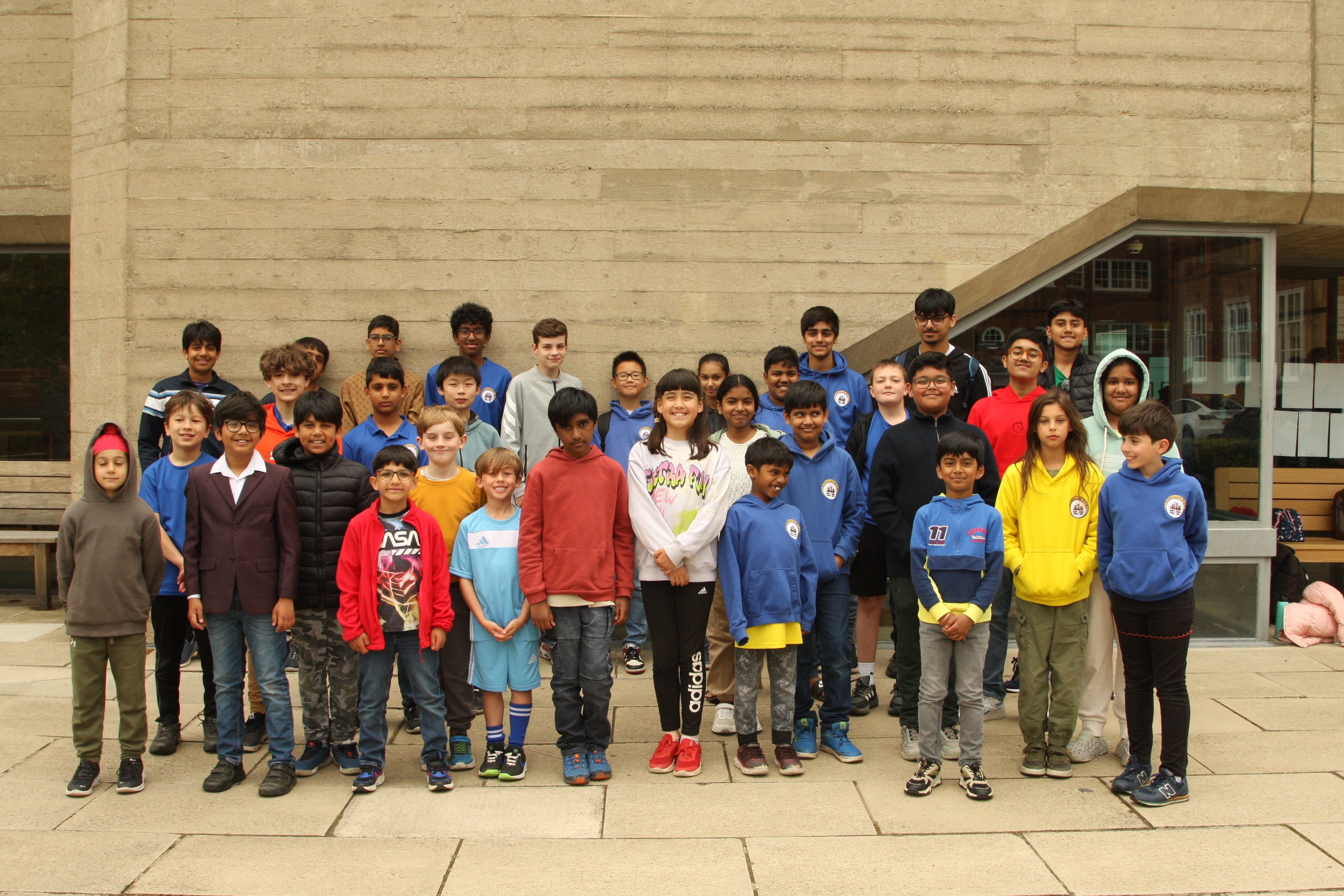 Leeds Junior Chess Club — the whole club